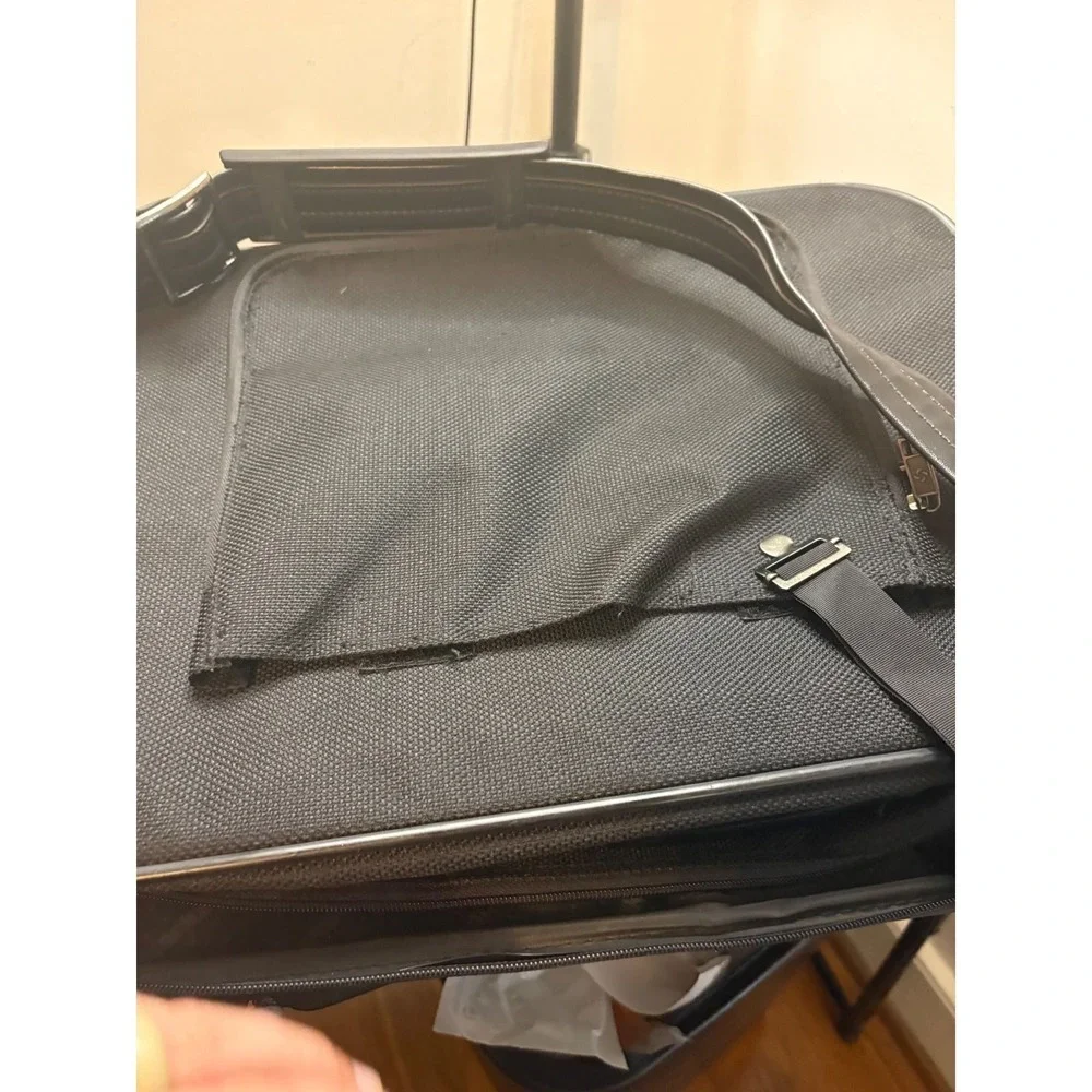 Samsonite Black Ballistic Nylon Laptop Messenger Bag Business Briefcase Travel